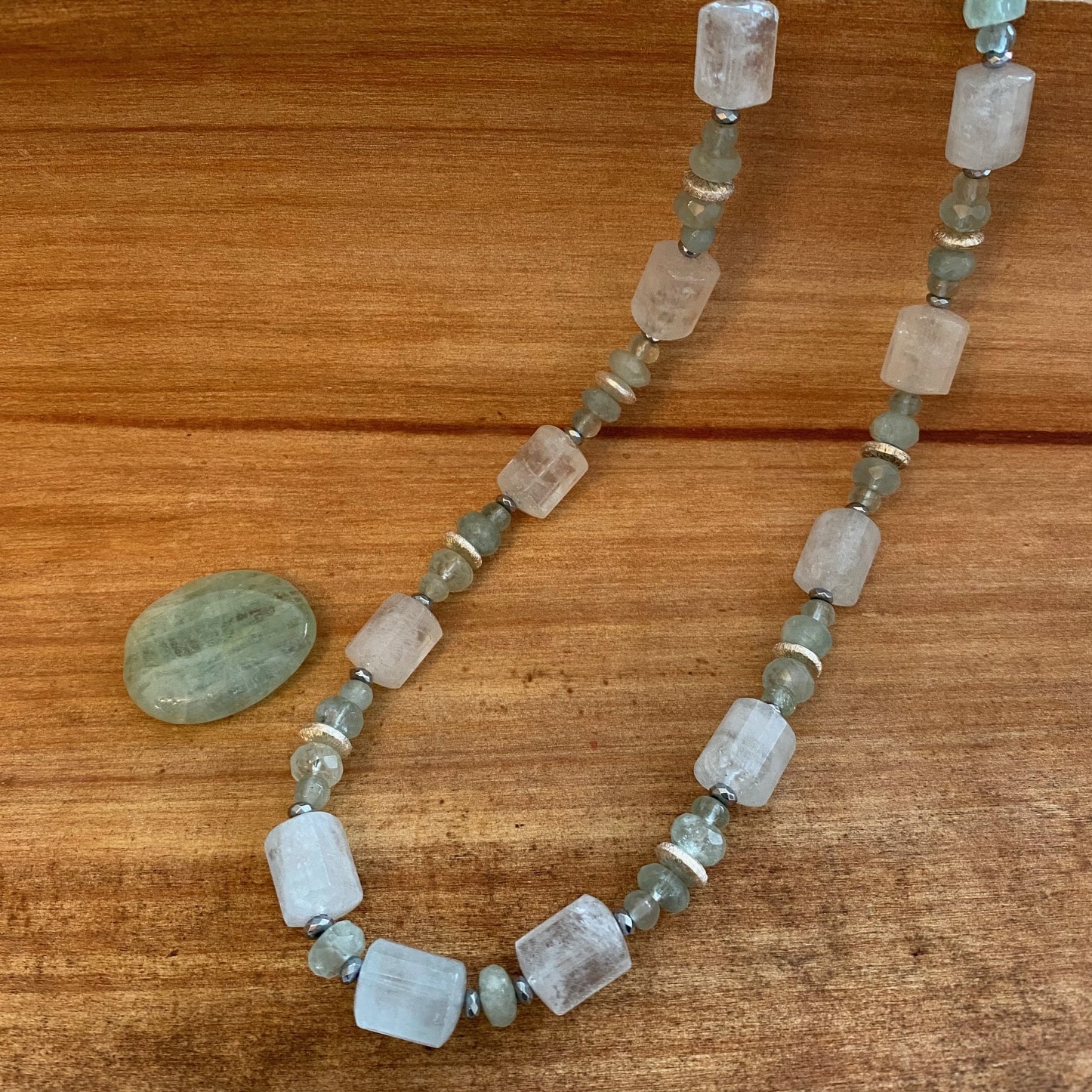 Aquamarin-Kette