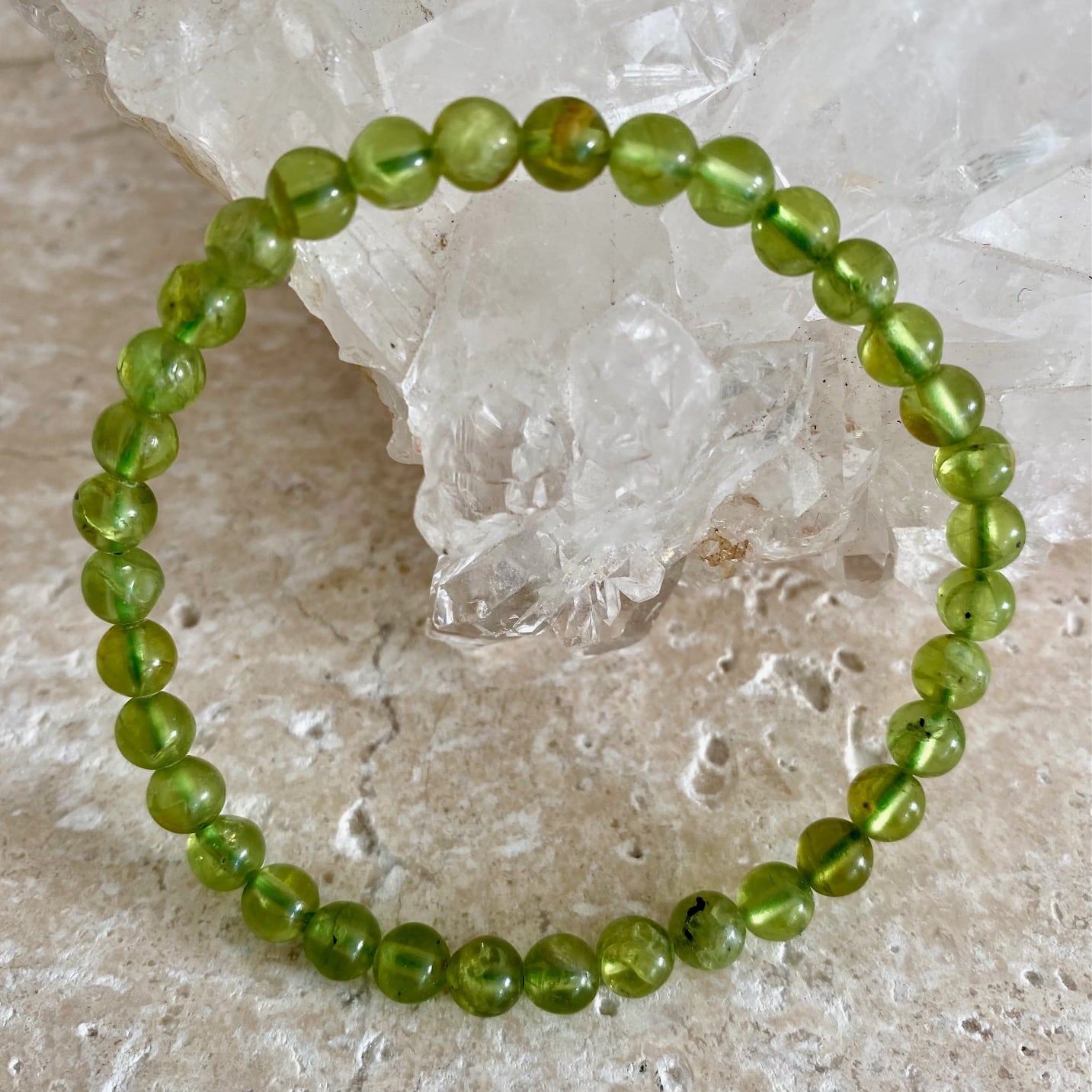 Peridot-Armband